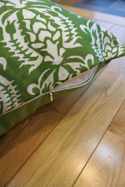 画像4: シルク&ベルベットクッションカバー約50×50cm（中材付き）