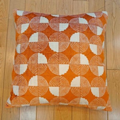 画像1: シルク&ベルベットクッションカバー約50×50cm（中材付き）