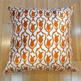 シルク&ベルベットクッションカバー約50×50cm（中材付き）