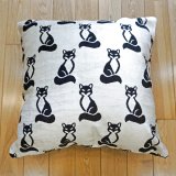 シルク&ベルベットクッションカバー約50×50cm（中材付き）