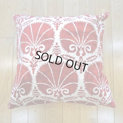 画像1: シルク&ベルベットクッションカバー約50×50cm（中材付き）