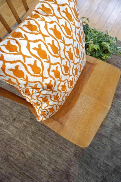 画像5: シルク&ベルベットクッションカバー約50×50cm（中材付き）