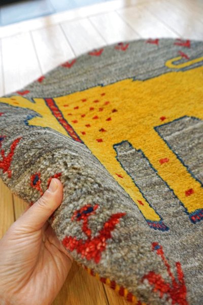 画像3: カシュクリ/座布団サイズ大・丸58×58cm