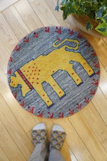 おすすめPoint！3: カシュクリ/座布団サイズ大・丸58×58cm