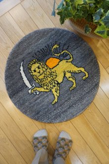 おすすめPoint！3: カシュクリ/座布団サイズ大・丸57×57cm