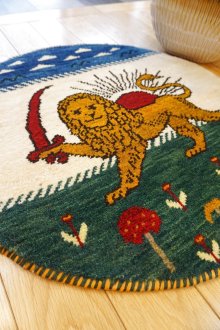 おすすめPoint！2: カシュクリ/座布団サイズ大・丸62×60cm