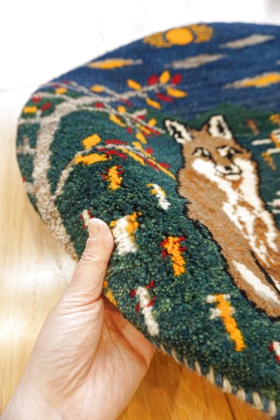 画像3: カシュクリ/座布団サイズ大・丸58×58cm