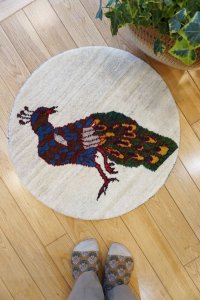 カシュクリ/座布団サイズ大・丸58×58cm