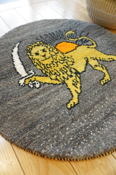 画像2: カシュクリ/座布団サイズ大・丸57×57cm