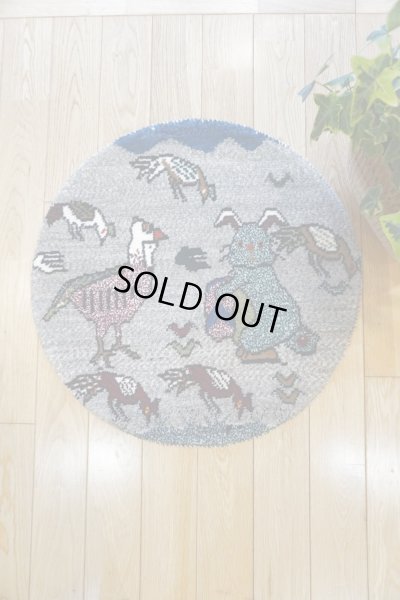 画像5: カシュクリ/座布団サイズ大・丸55×55cm