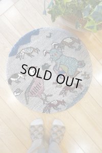 カシュクリ/座布団サイズ大・丸55×55cm