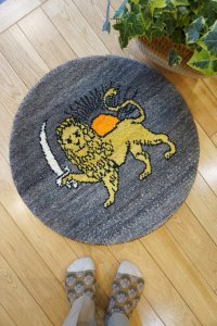 カシュクリ/座布団サイズ大・丸57×57cm