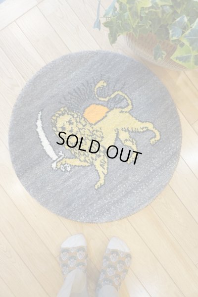 画像1: カシュクリ/座布団サイズ大・丸57×57cm