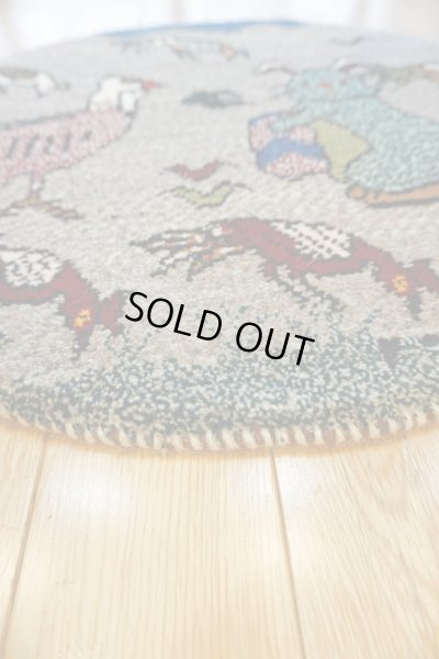 画像4: カシュクリ/座布団サイズ大・丸55×55cm