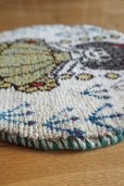 画像4: カシュクリ/座布団サイズ・丸38×38cm (4)