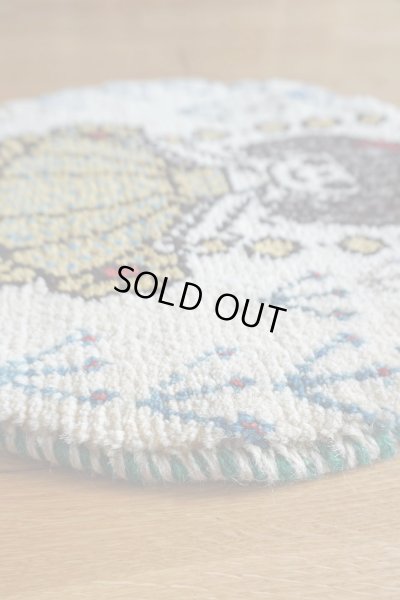 画像4: カシュクリ/座布団サイズ・丸38×38cm