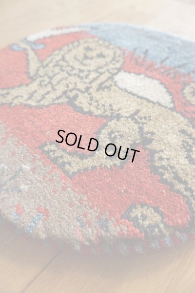 画像2: カシュクリ/座布団サイズ・丸37×37cm