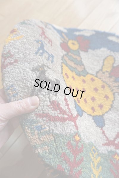 画像3: カシュクリ/座布団サイズ・丸38×38cm