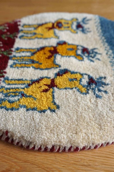 画像4: カシュクリ/座布団サイズ・丸40×40cm