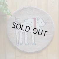 カシュクリ/座布団サイズ・丸40×41cm