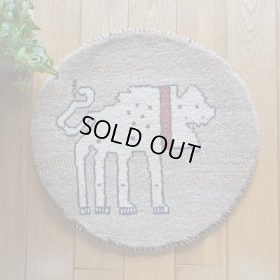 画像1: カシュクリ/座布団サイズ・丸40×41cm