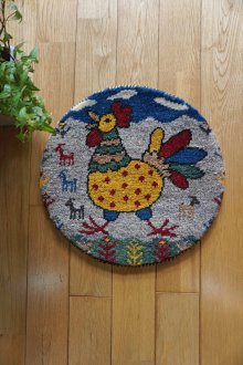 おすすめPoint！1: カシュクリ/座布団サイズ・丸38×38cm