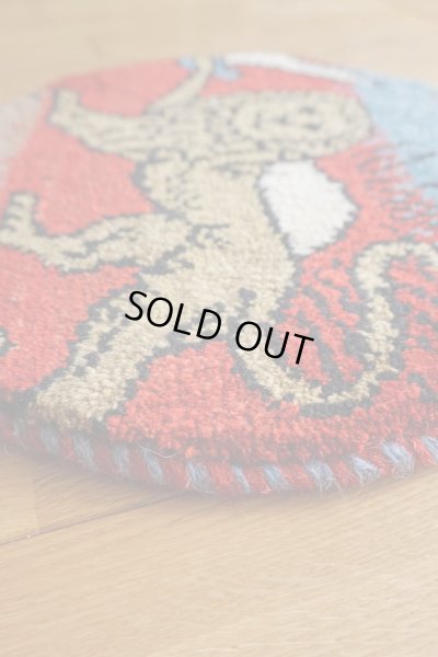 画像4: カシュクリ/座布団サイズ・丸37×37cm