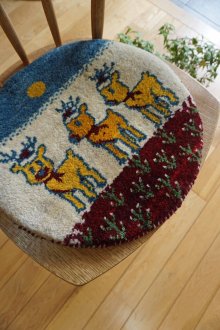 おすすめPoint！3: カシュクリ/座布団サイズ・丸40×40cm