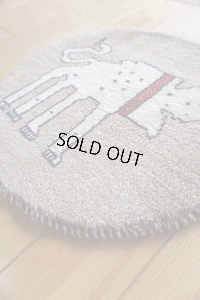 画像2: カシュクリ/座布団サイズ・丸40×41cm