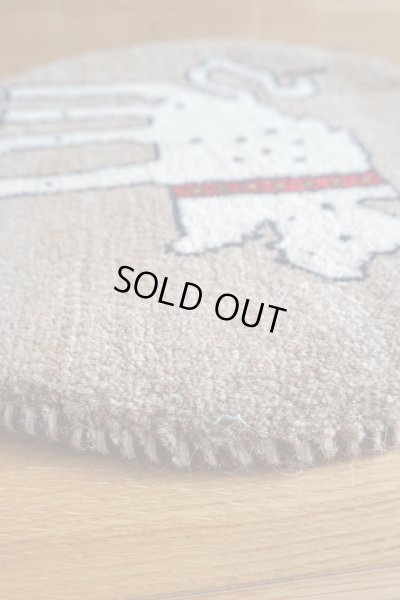 画像4: カシュクリ/座布団サイズ・丸40×41cm