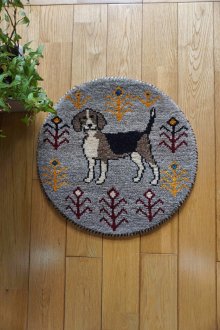 おすすめPoint！1: カシュクリ/座布団サイズ・丸39×39cm