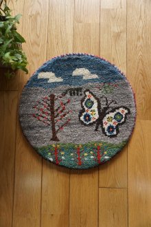 おすすめPoint！1: カシュクリ/座布団サイズ・丸38×38cm