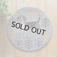 カシュクリ/座布団サイズ・丸39×39cm