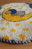 画像4: カシュクリ/座布団サイズ・丸39×39cm (4)
