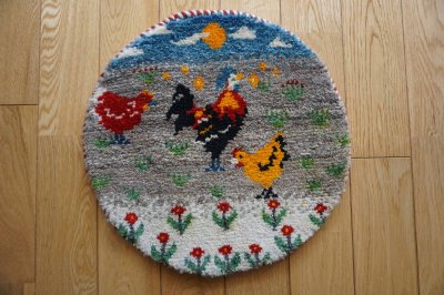 画像3:  『福袋2026』カシュクリ/座布団サイズ丸約40×40cm 2枚セット 通常価格¥37,400 