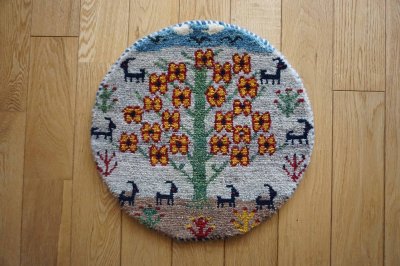 画像2:  『福袋2026』カシュクリ/座布団サイズ丸約40×40cm 2枚セット 通常価格¥37,400 