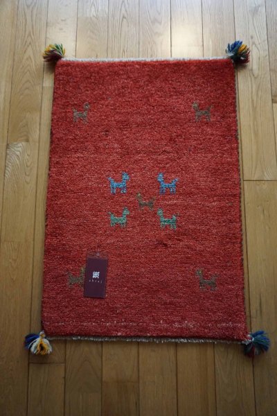 画像2:  『福袋2026』ギャッベ/座布団サイズ＆ギャッベ70×50cmサイズ 2枚セット 通常価格¥35,200 