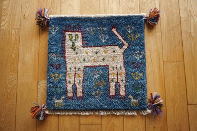 画像3:  『福袋2026』ギャッベ/座布団サイズ約40×40cm 2枚セット 通常価格¥19,800 