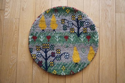 画像3:  『福袋2026』カシュクリ/座布団サイズ丸約40×40cm 2枚セット 通常価格¥37,400 