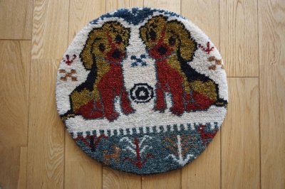 画像3:  『福袋2026』カシュクリ/座布団サイズ丸約40×40cm 2枚セット 通常価格¥37,400 