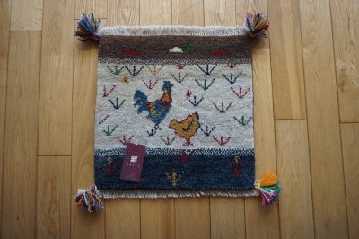 画像3:  『福袋2026』ギャッベ/座布団サイズ＆ギャッベ70×50cmサイズ 2枚セット 通常価格¥41,800 