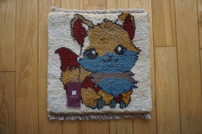 画像3:  『福袋2026』ギャッベ/座布団サイズ＆ギャッベ70×50cmサイズ 2枚セット 通常価格¥38,500 