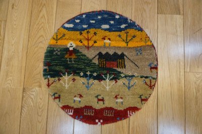 画像2:  『福袋2026』カシュクリ/座布団サイズ丸約40×40cm 4枚セット 通常価格¥74,800 