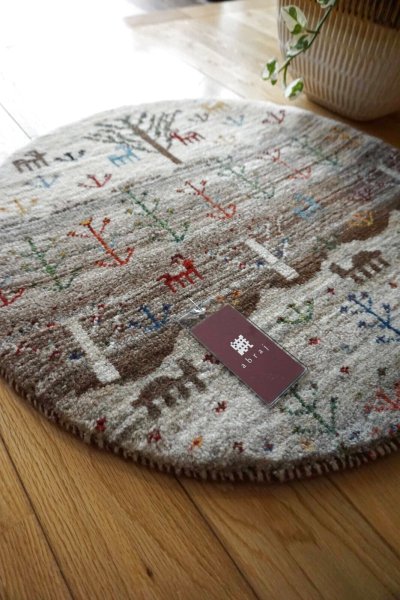 画像3:  『福袋2026』カシュクリ/座布団サイズ大・丸60×60cm 通常価格¥99,000 