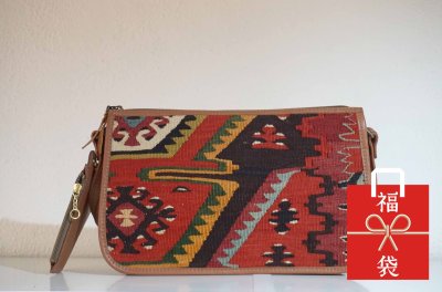 画像1:  『福袋2026』オールドキリムショルダーバッグ 通常価格¥30,000 