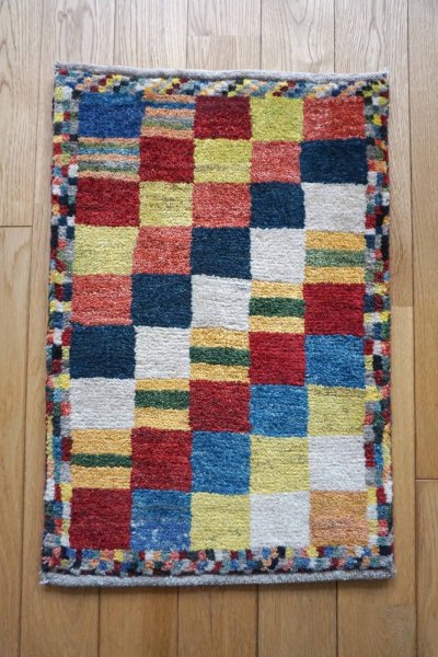 画像2:  『福袋2026』ギャッベ/座布団サイズ＆カシュクリ60×40cmサイズ 2枚セット 通常価格¥45,100 