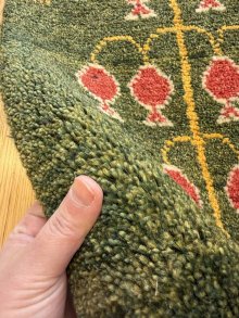 おすすめPoint！2: ギャッベ/座布団サイズ42×39cm（フリンジ・ボンボリあり）