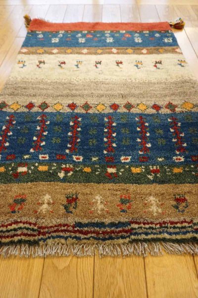 画像7: ギャッベ/玄関マット大90×62cm