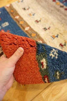 おすすめPoint！2: ギャッベ/玄関マット大90×62cm