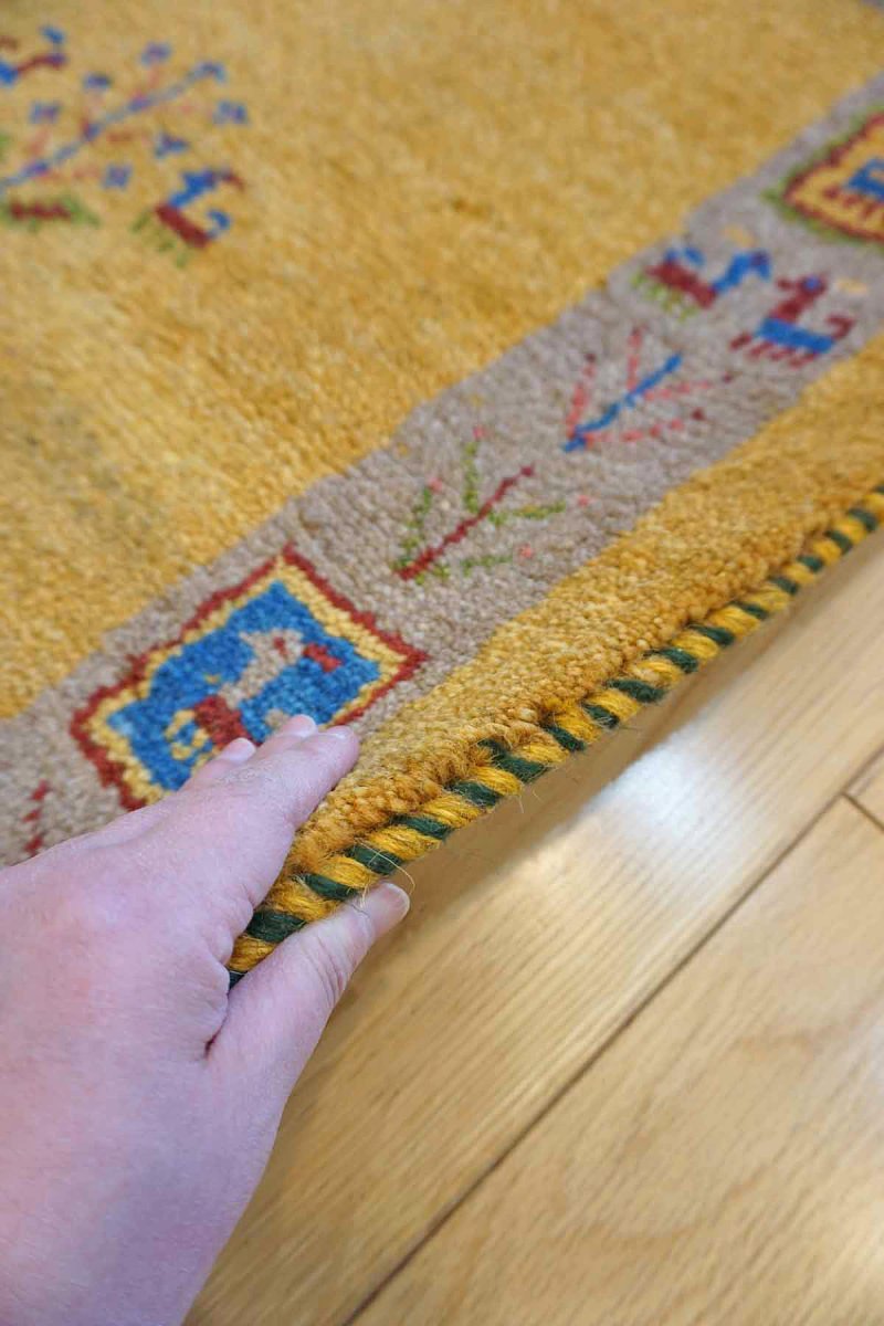 画像8: ギャッベ/玄関マット大87×63cm (8)